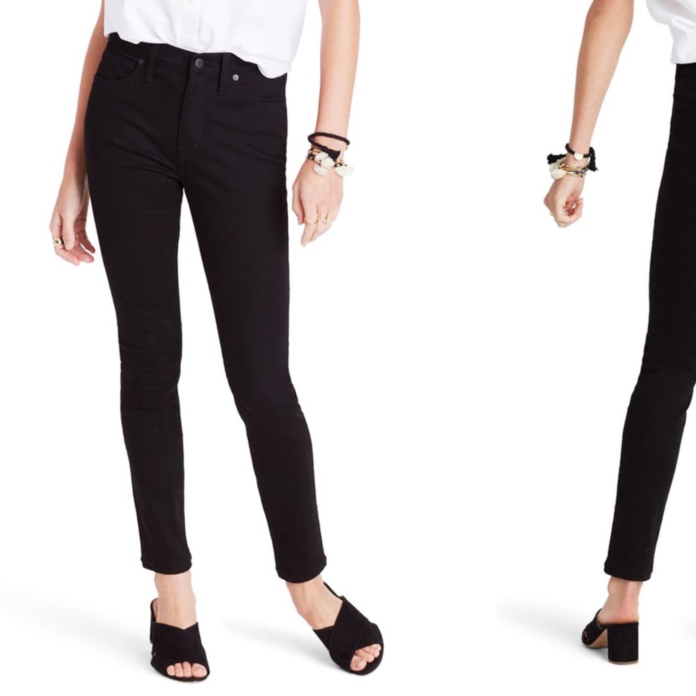 Madewell Black Skinny Jeans